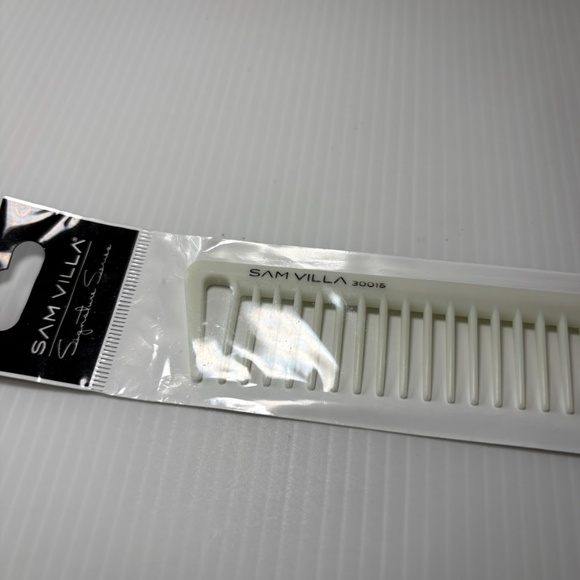 Sam Villa Signature Series Professional Short Cutting Comb Model 30015 Ivory NEW - Picture 2 of 5